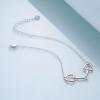 YFN Horse Jewelry Gift 925 Sterling Silver Horse Adjustable Bracelet for Women(Stirrup Bracelet Rose)