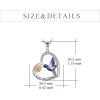 YFN Hummingbird Necklace Sterling Silver Jewelry Hummingbird Gifts for Women(Silver-Hummingbird Necklace)