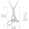 YFN Initial Necklace Sterling Silver Letters 26 Alphabet Pendant Necklace Jewelry(Letter A)