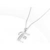 YFN Initial Necklace Sterling Silver Letters 26 Alphabet Pendant Necklace Jewelry(Letter E)