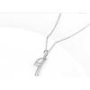 YFN Initial Necklace Sterling Silver Letters 26 Alphabet Pendant Necklace Jewelry(Letter I)