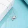YFN Mom Elephant Necklace Sterling Silver Good Luck Elephant Necklace for Mon Women(Silver-Mom Baby Elephant Necklace)