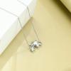 YFN Mom Elephant Necklace Sterling Silver Good Luck Elephant Necklace for Mon Women(Silver-Mom Baby Elephant Necklace)