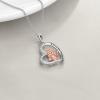 YFN Mother’s Day Gifts Sterling Silver Mother daughter Pendant Necklace Mom Jewelry for Women Mama Daughter(Mother Daughter 3)