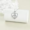 YFN Mother’s Day Gifts Sterling Silver Mother daughter Pendant Necklace Mom Jewelry for Women Mama Daughter(Mother Daughter Hand)