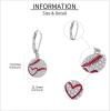 YFN Sports Jewelry Earrings 925 Sterling Silver Baseball Softball Basketball Rugby Football Tennis Volleyball Earrings for Women and Sports Fans Gifts(silver)