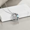 YFN Sterling Silver Irish Celtic Knot Triquetra Trinity Vintage Viking Jewelry for Women Men(Cross)