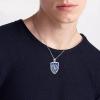 YFN Sterling Silver St Michael/St Christopher/Jesus/Virgin Mary Necklace for Men Women Catholic/Protector/Talisman Michael Archangel Medal Necklace Jewelry 18+2″(White)
