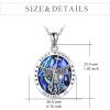 YFN Sterling Silver St Michael/St Christopher/Jesus/Virgin Mary Necklace for Men Women Catholic/Protector/Talisman Michael Archangel Medal Necklace Jewelry 18+2″(Saint Michael Necklace)