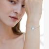 YFN Sterling Silver Tree of Life Bracelet – Sister Bracelet Jewelry, Birthday Gift for Sisters(Moonstone-2 Sister Bracelet)