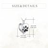 YFN Veterinarian Gifts 925 Sterling Silver Paw Print Y Necklace for Women Veterinary Student Graduation Jewelry for Christmas, Valentine’s Day, Mother’s Day, Birthday – Gift Box Included(A06 Paw Prints)