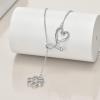 YFN Veterinarian Gifts 925 Sterling Silver Paw Print Y Necklace for Women Veterinary Student Graduation Jewelry for Christmas, Valentine’s Day, Mother’s Day, Birthday – Gift Box Included(A01 Paw Stethoscope Lariat)