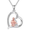 Silver-Necklace for Wife Girlfriend