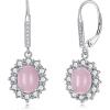Rose Quartz Earrings