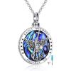 Saint Michael Urn Necklace for Ashes