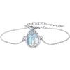 YFN Sterling Silver Tree of Life Bracelet – Sister Bracelet Jewelry, Birthday Gift for Sisters(Moonstone-2 Sister Bracelet)