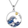 Blue Wave Necklace