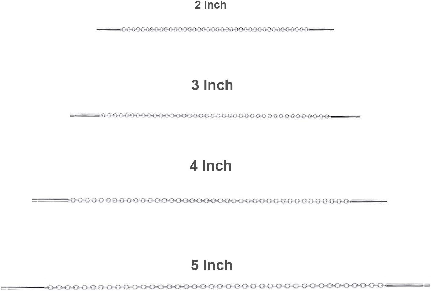 image:imageYFN Threader Earrings Sterling Silver Chain Earrings for Women Dangle Earrings Thread Dangling Threaded Long Chain Earring Nickel Free Hypoallergenic Ear for WomenWhite