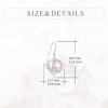 YFN 925 Sterling Silver Book/Animal/Flower Drop Dangle Earrings Earring Hypoallergenic Jewelry for Christmas Graduation Mother’s Day Birthday(A03 Book)