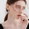 YFN 925 Sterling Silver Book/Animal/Flower Drop Dangle Earrings Earring Hypoallergenic Jewelry for Christmas Graduation Mother’s Day Birthday(A06 Book)