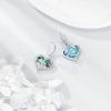 YFN 925 Sterling Silver Book/Animal/Flower Drop Dangle Earrings Earring Hypoallergenic Jewelry for Christmas Graduation Mother’s Day Birthday(A06 Book)