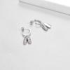 YFN 925 Sterling Silver Book/Animal/Flower Drop Dangle Earrings Earring Hypoallergenic Jewelry for Christmas Graduation Mother’s Day Birthday(F01 Ballet Shoes)