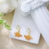 YFN 925 Sterling Silver Book/Animal/Flower Drop Dangle Earrings Earring Hypoallergenic Jewelry for Christmas Graduation Mother’s Day Birthday(G01 Dinasour)