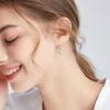 YFN 925 Sterling Silver Dangle Drop Earring Hypoallergenic Earring Jewelry Gift for Women Girls(Butterfly+Moonstone)