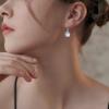 YFN 925 Sterling Silver Dangle Drop Earring Hypoallergenic Earring Jewelry Gift for Women Girls(Tree+Moonstone)