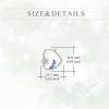 YFN Animal Earrings Sterling Silver Animal Heart Hoop Dangle Earrings Cute Jewelry Gifts for Women(Dragonfly)
