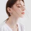 YFN Animal Earrings Sterling Silver Animal Heart Hoop Dangle Earrings Cute Jewelry Gifts for Women(Frog)