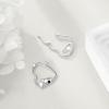 YFN Animal Earrings Sterling Silver Animal Heart Hoop Dangle Earrings Cute Jewelry Gifts for Women(Koala)
