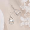 YFN Animal Earrings Sterling Silver Animal Heart Hoop Dangle Earrings Cute Jewelry Gifts for Women(Koala Dangle)