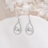 YFN Animal Earrings Sterling Silver Animal Heart Hoop Dangle Earrings Cute Jewelry Gifts for Women(Koala Dangle)