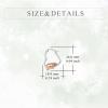 YFN Animal Earrings Sterling Silver Animal Heart Hoop Dangle Earrings Cute Jewelry Gifts for Women(Sloth B)