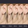 YFN Hoop Earrings Sterling Silver Polished Round Circle Endless Earrings Diameter 20,30,40,50,60,70,80mm(Diameter 50mm Hoop Earrings)
