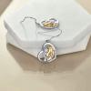 YFN Horse Earrings/Dog Earrings Sterling Silver Animal Drop Dangle Earrings Horse Jewelry Gift for women(A Gold Horse Earring)
