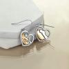 YFN Horse Earrings/Dog Earrings Sterling Silver Animal Drop Dangle Earrings Horse Jewelry Gift for women(A Gold Horse Earring)