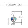 YFN Horse Earrings/Dog Earrings Sterling Silver Animal Drop Dangle Earrings Horse Jewelry Gift for women(Drop Dog Earrings)