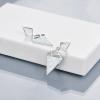 YFN Opal Earrings Sterling Silver Stud Drop Dangle Earrings Jewelry Gifts for Women(white)