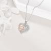 YFN Sterling Silver Heart Necklace for Women Birthday Gifts for Her Mom Wife Daughter(Heart Necklace)