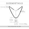 YFN Sterling Silver Star Choker Necklace Faux Leather Cord Chain Pentagram Pentacle Necklaces Gift For Women,14+2″ (Star Choker)
