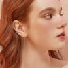 YFN Threader Earrings Sterling Silver Chain -Earrings for Women Dangle Earrings Thread Dangling Threaded Long Chain Earring Nickel Free Hypoallergenic Ear for Women(Yellow)