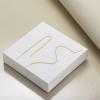 YFN Threader Earrings Sterling Silver Chain -Earrings for Women Dangle Earrings Thread Dangling Threaded Long Chain Earring Nickel Free Hypoallergenic Ear for Women(Yellow)