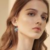 YFN Tree of Life Earrings Sterling Silver Tree Life Eardrop with Abalone Shell Dangle Drop Earrings Jewelry Gifts for Women(Chai)