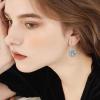 YFN Tree of Life Earrings Sterling Silver Tree Life Eardrop with Abalone Shell Dangle Drop Earrings Jewelry Gifts for Women(Hecate)