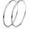 Diameter 40mm Medium Hoop Earrings