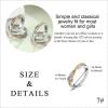 AXELUNA 925 Sterling Silver Sister Ring Infinity My Sister My Friend Jewelry Gifts for Best Friends