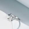 YFN 925 Sterling Silver Zodiac Sign Rings 12 Constellation Adjustable Ring Zodiac Jewelry Gift for Women(Gemini)