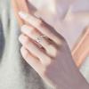 YFN 925 Sterling Silver Zodiac Sign Rings 12 Constellation Adjustable Ring Zodiac Jewelry Gift for Women(Leo)